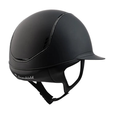 SAMSHIELD Kask Miss Shield 2.0 Shadowmatt 300 Swarovski 2.0 - Mat Black