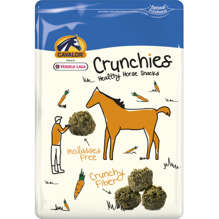 Cavalor Crunchies 1,5 kg Smaczki dla koni o smaku marchewkowym