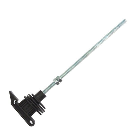 Izolator do taśmy Pomelac Irutige  z długim gwintem metrycznym 180 mm - Cavalo
