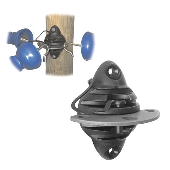 Izolator Pin-Lock z blachą  Pomelac 10 szt - Cavalo