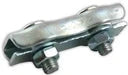 Łącznik metalowy do drutu plecionki linki 5 mm Clip - Cavalo