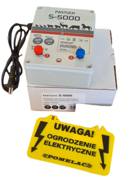 Pastuch Elektryczny Elektryzator sieciowy Pomelac S-5000 5J - Cavalo