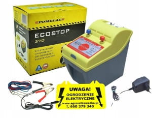 Pastuch Elektryzator Pomelac ECO STOP 370 12/230V - Cavalo