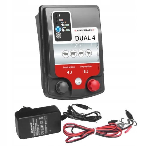 Pastuch Elektryzator uniwersalny Pomelac Dual 4J - Cavalo