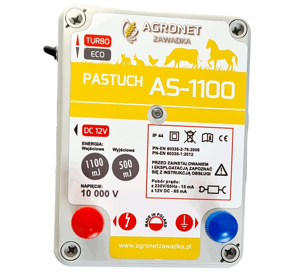 Pastuch Kompletny Zestaw solarny AS-1100 - Cavalo