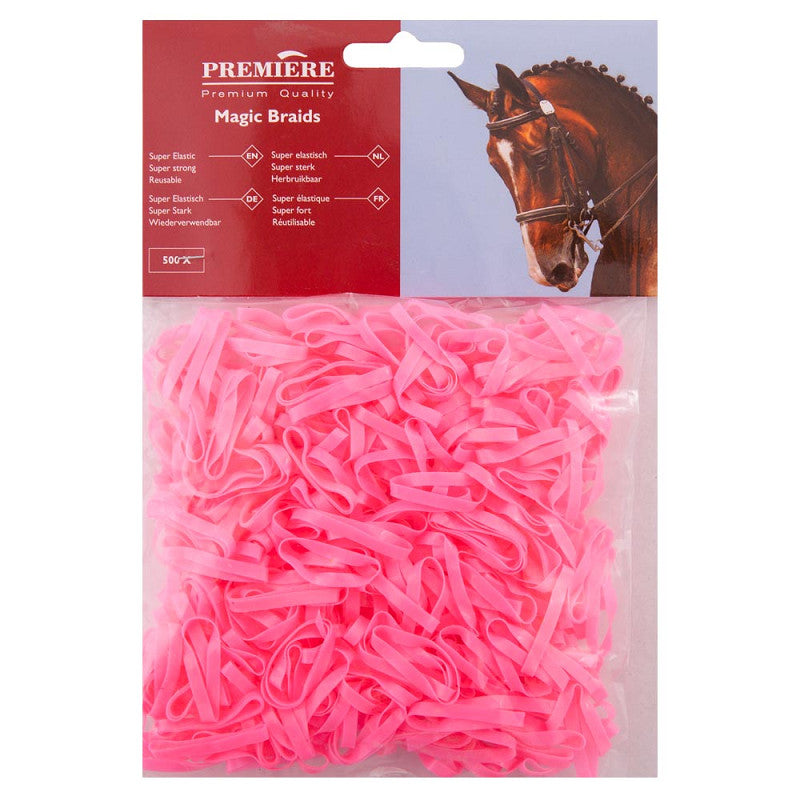 Gumki do grzywy Premiere 500 szt - Cavalo