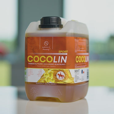 Cocolin SPORT Hippovet Pharmacy – olej lniano-kokosowy 2,5l