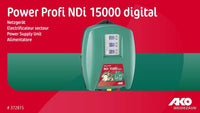 Elektryzator sieciowy AKO Power Profi Digital NDI 15000, dla koni, wilków, dzików 20 J