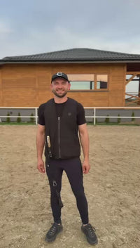 Kamizelka jeździecka Covalliero z poduszką powietrzną Manege z nabojem