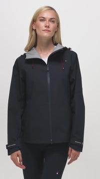 Kurtka przeciwdeszczowa Tommy Hilfiger Upland Airbag Compatible Desert Sky