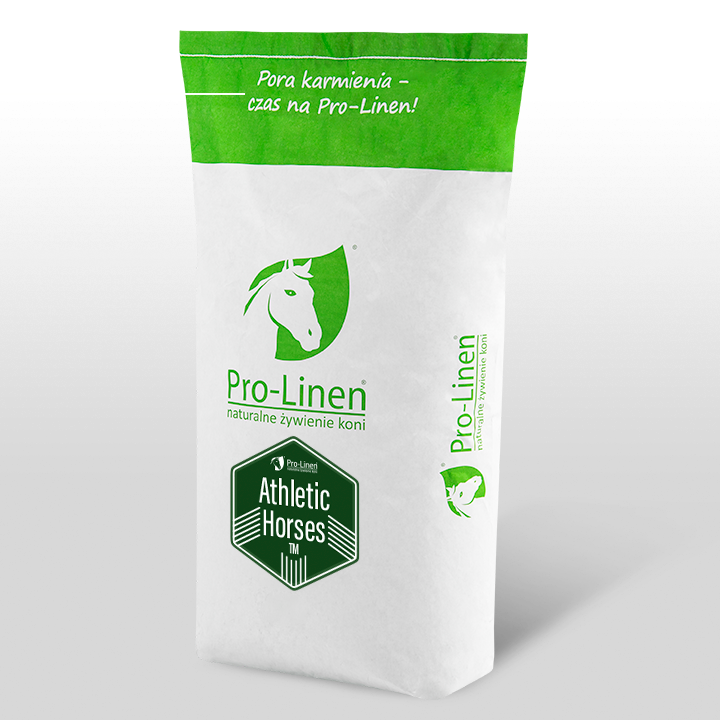 Pro-Linen® Athletic Horses™ 20kg koncentrat na rozbudowę masy mięśniowej u koni - Cavalo