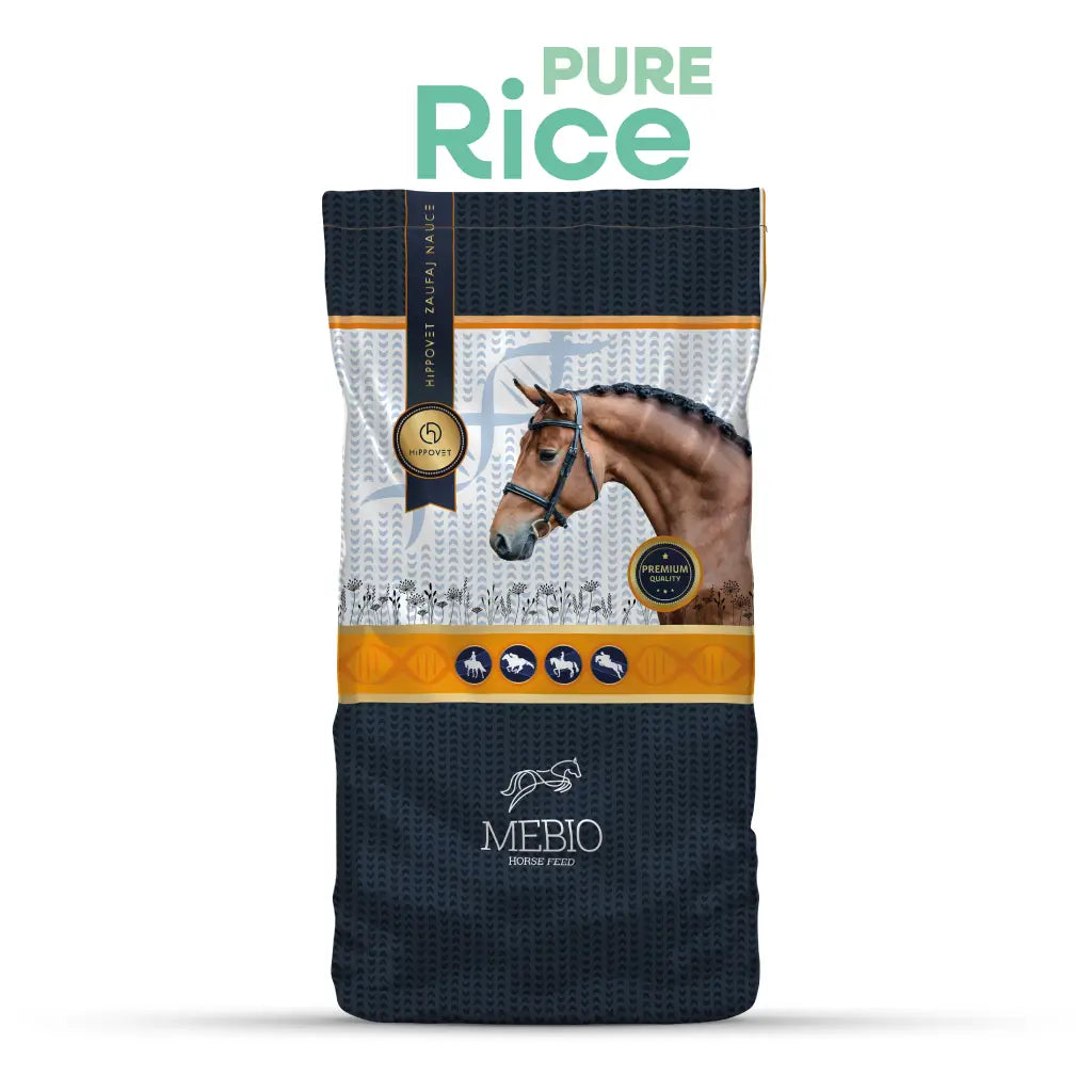 Rice Pure Mebio otręby ryżowe bez alergenów dla koni 15 kg