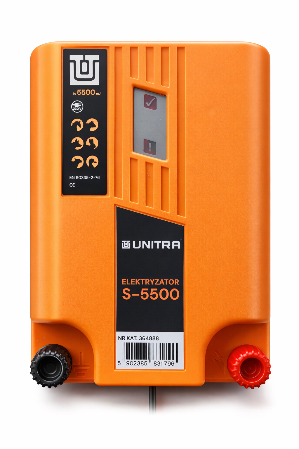 Elektryzator sieciowy Unitra S 5500 dla koni bydła owiec i dzikiej zwierzyny 5,5 J