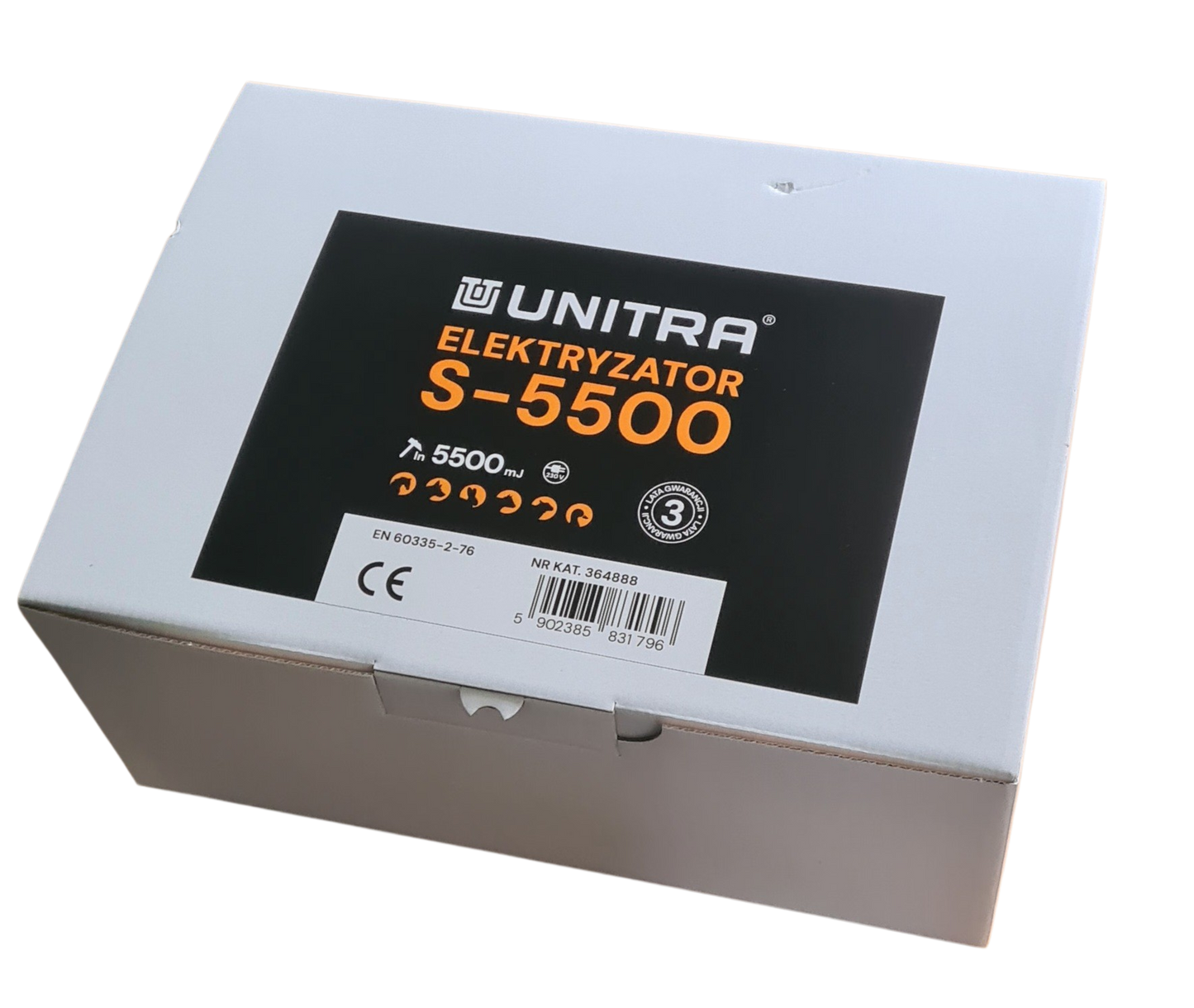 Elektryzator sieciowy Unitra S 5500 dla koni bydła owiec i dzikiej zwierzyny 5,5 J