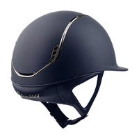 SAMSHIELD Kask Shadowmatt 2.0 / Czarny Chrom / Granatowy