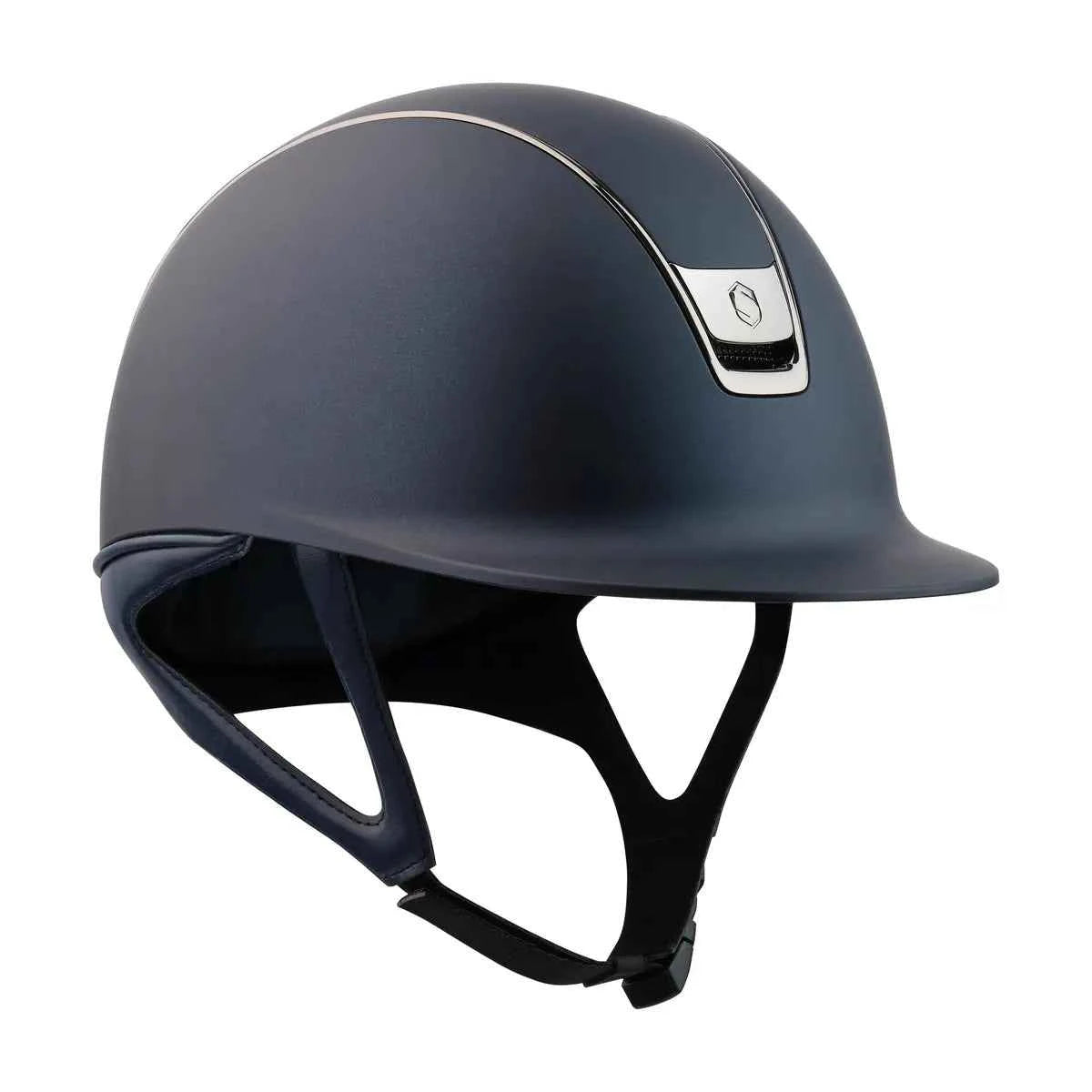 SAMSHIELD Kask Shadowmatt 2.0 / Czarny Chrom / Granatowy