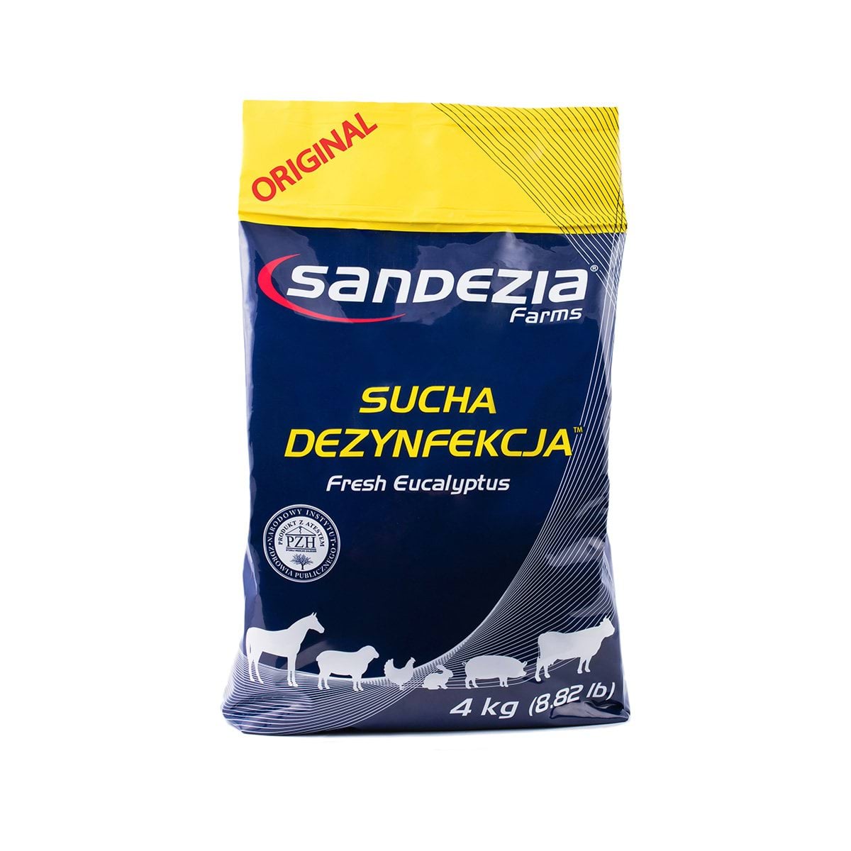 Preparat do suchej dezynfekcji, 4 kg, SANDEZIA. - Cavalo