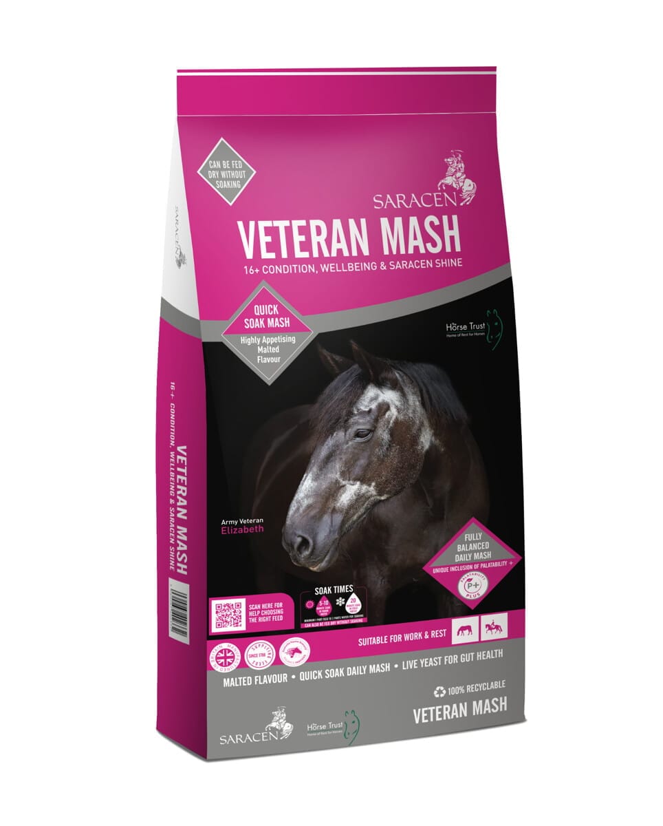 SARACEN Pasza Veteran Mash dla koni starszych 20kg - Cavalo
