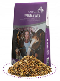 SARACEN Pasza Veteran Mix dla koni starszych 20kg - Cavalo