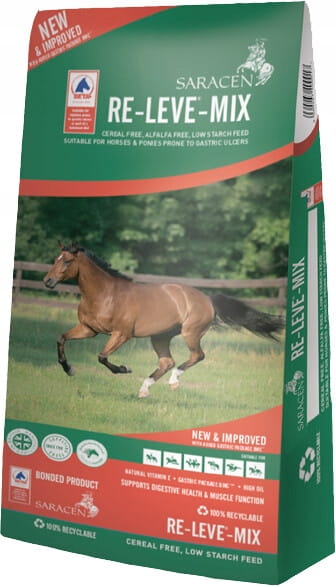 SARACEN Re-Leve-Mix pasza bezzbożowa dla koni 20kg - Cavalo