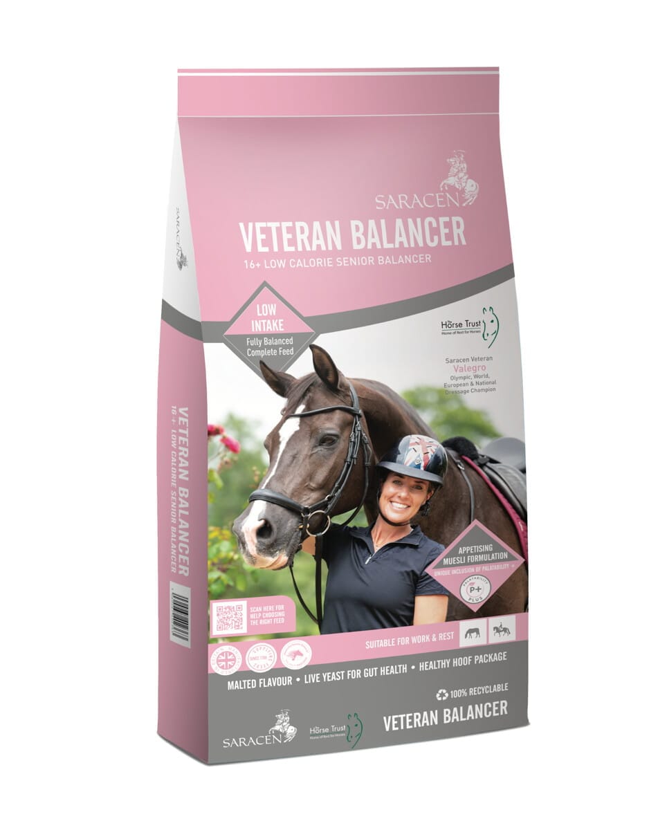 Saracen Veteran Balancer muslil  pasza dla koni starszych 20kg - Cavalo