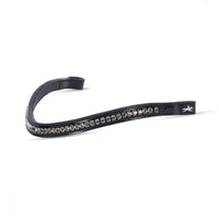 Naczółek Schockemohle Browband Glam  WB Black/Patent/Black - Cavalo