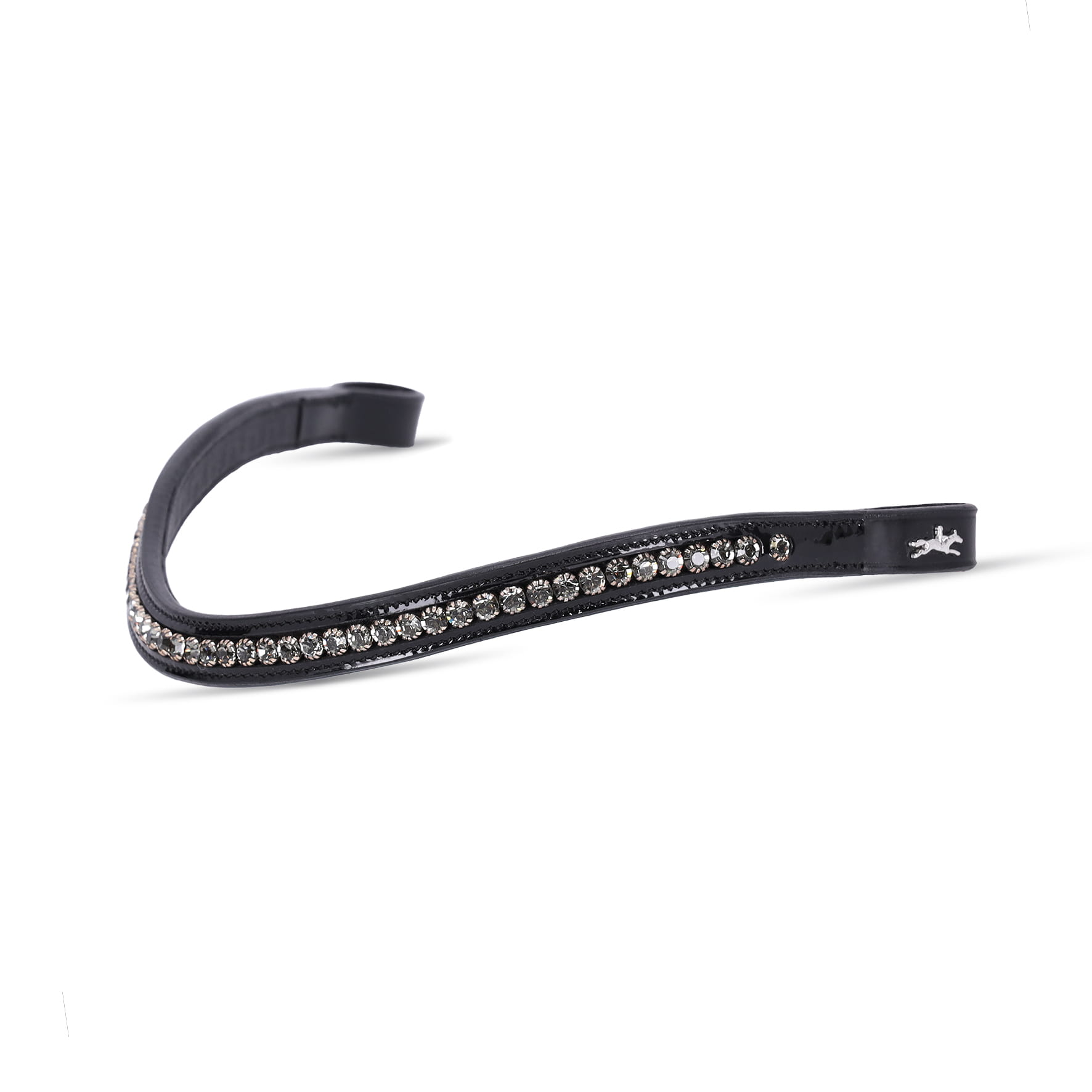 Naczółek Schockemohle Browband Glam  WB Black/Patent/Black - Cavalo