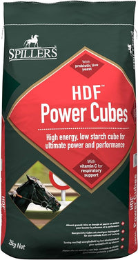 Pasza Spillers HDF Power Cubes dla koni w intensywnym treningu 25 kg - Cavalo