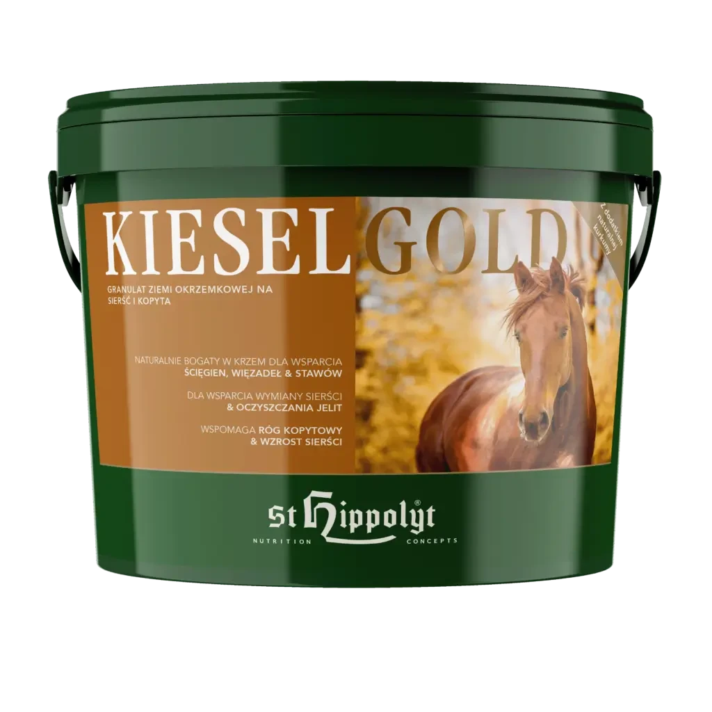 St. Hippolyt Kiesel GOLD krzem dla koni 4 kg - Cavalo
