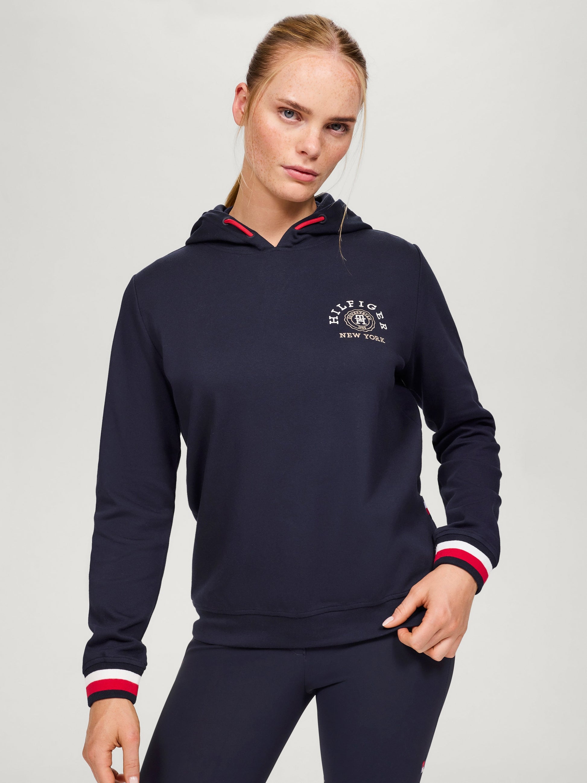 Bluza z kapturemTommy Hilfiger Richmond DESERT SKY - Cavalo