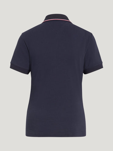 Koszulka polo Tommy Hilfiger Camden z zamkiem I krótkim rękawem - Cavalo
