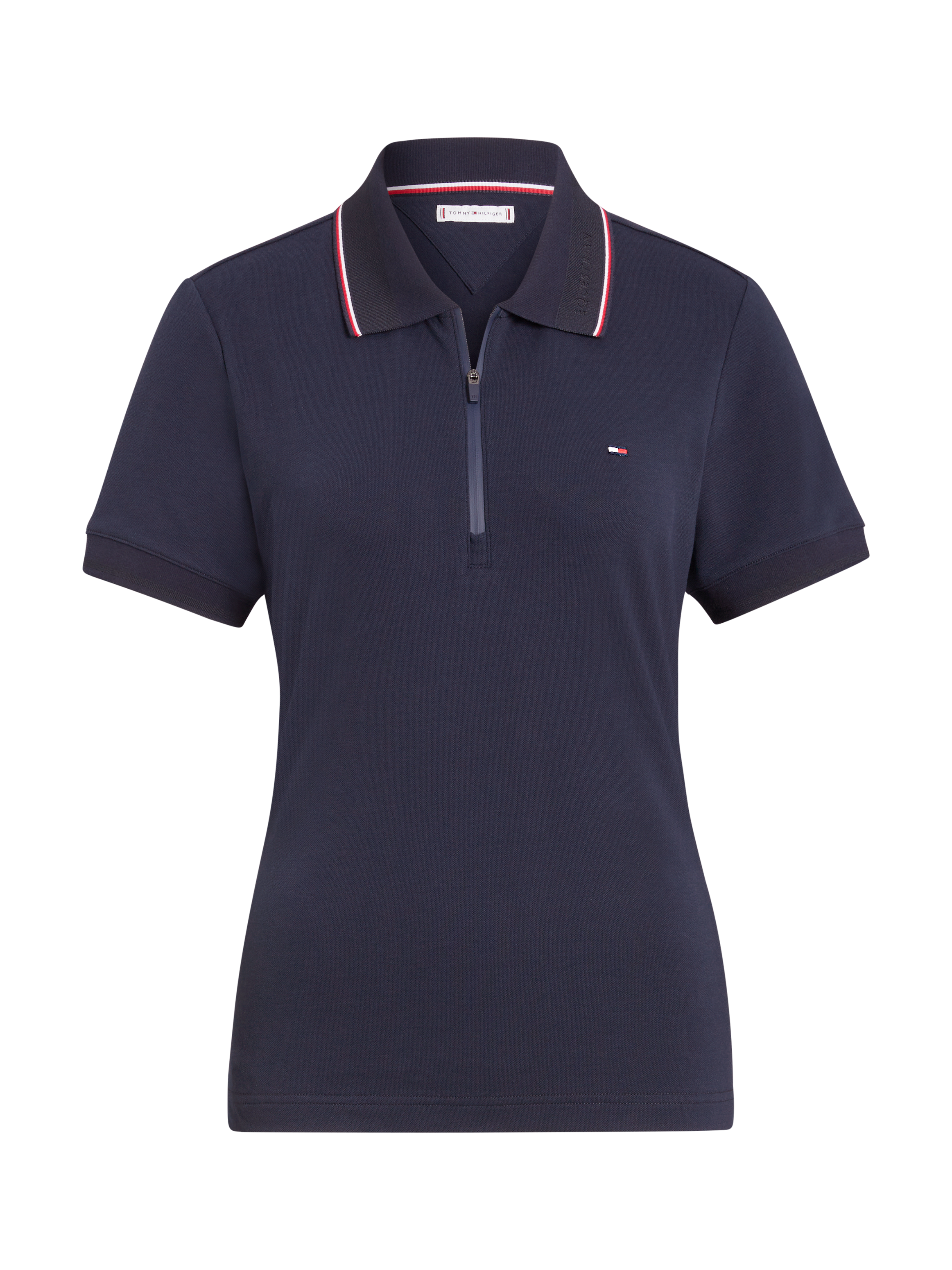Koszulka polo Tommy Hilfiger Camden z zamkiem I krótkim rękawem - Cavalo