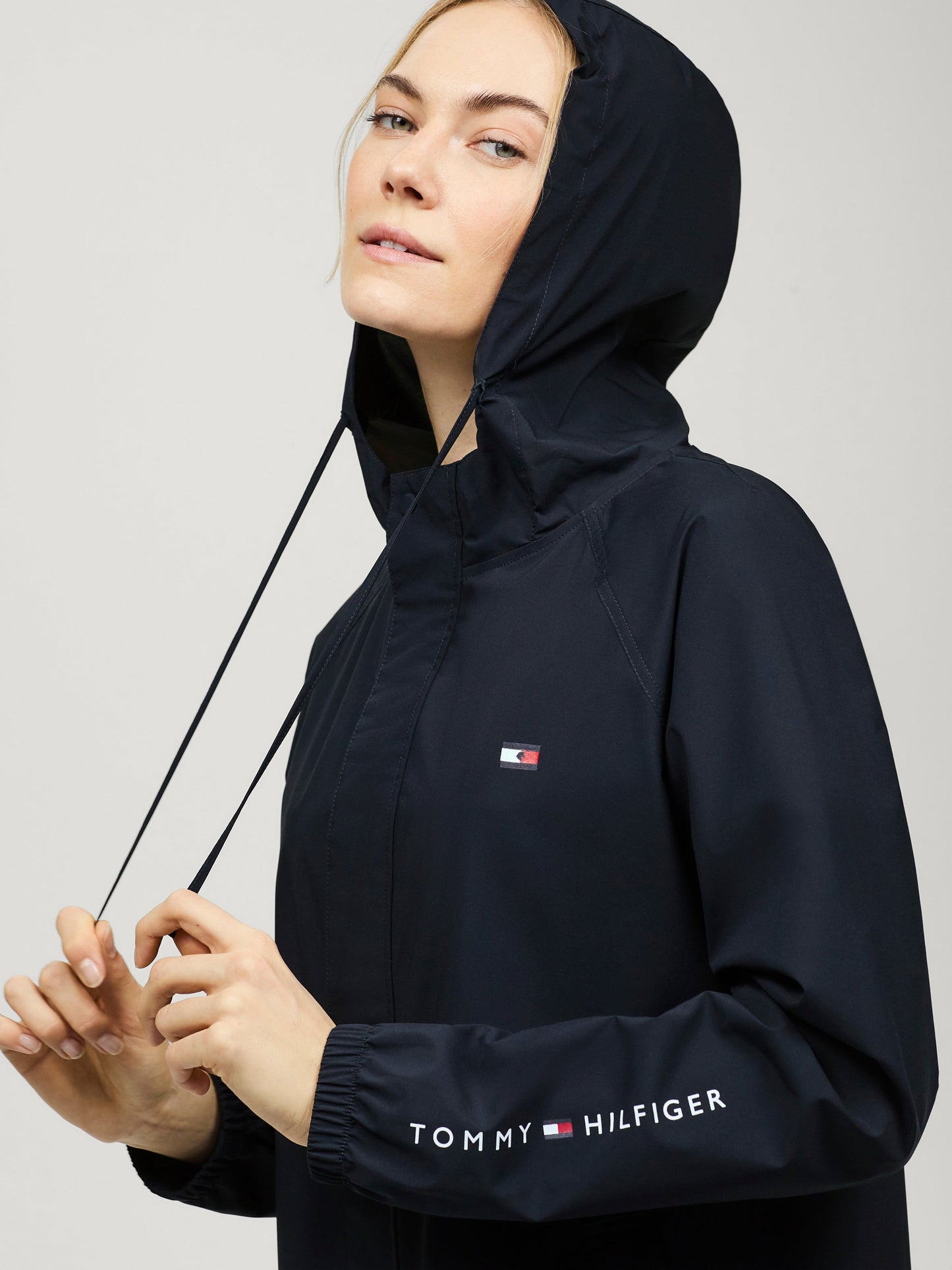 Kurtka przeciwdeszczowa Tommy Hilfiger Bolton składana DESERT SKY - Cavalo