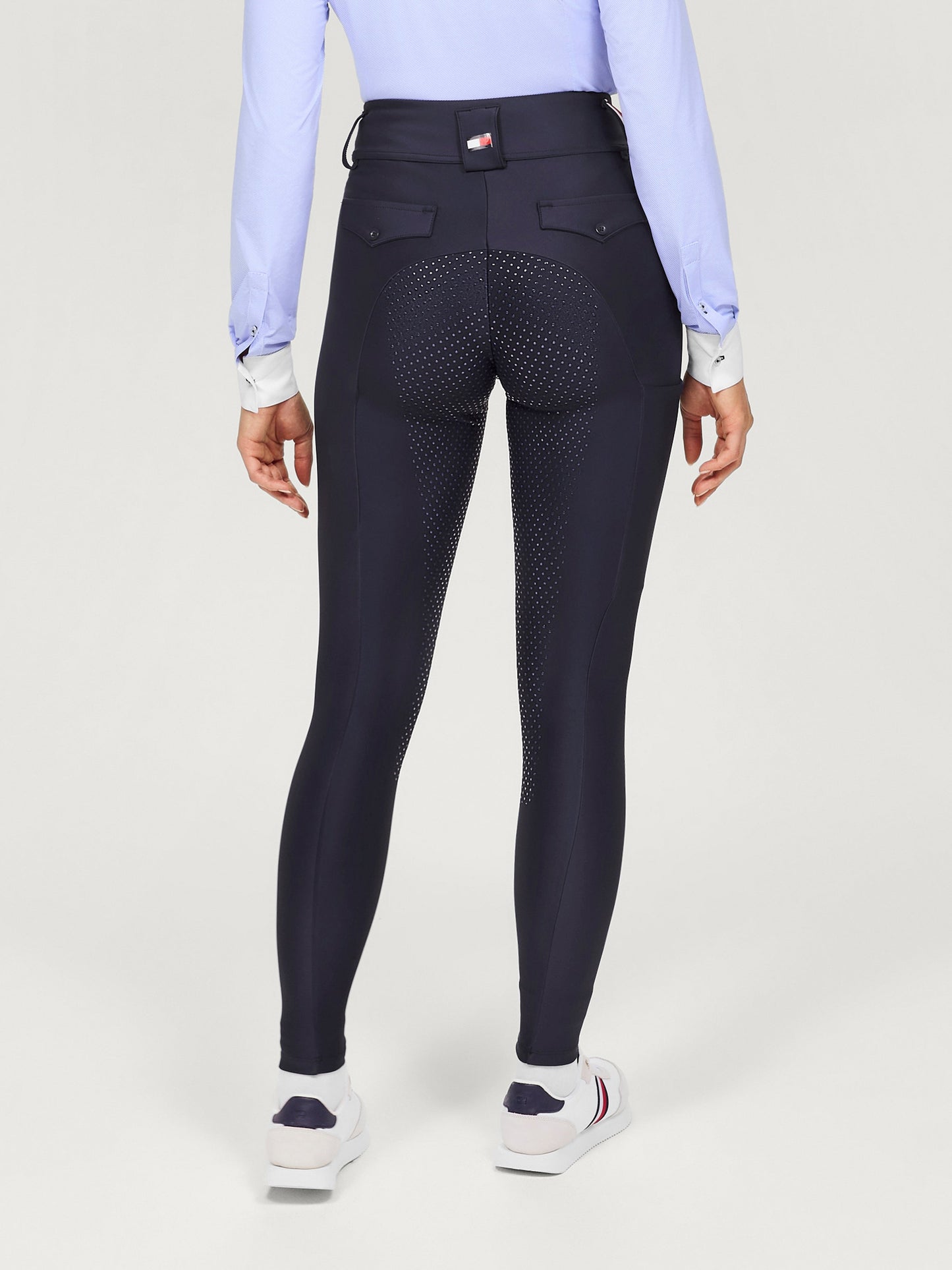 Legginsy całoroczne Tommy Hilfiger Equestrian Highland pełny lej - Cavalo