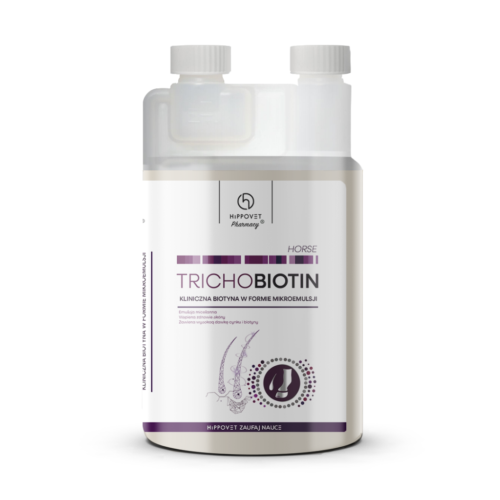 Hippovet Pharmacy TrichoBiotin – Biotyna w emulsji 1l