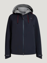 Kurtka przeciwdeszczowa Tommy Hilfiger Upland Airbag Compatible Desert Sky