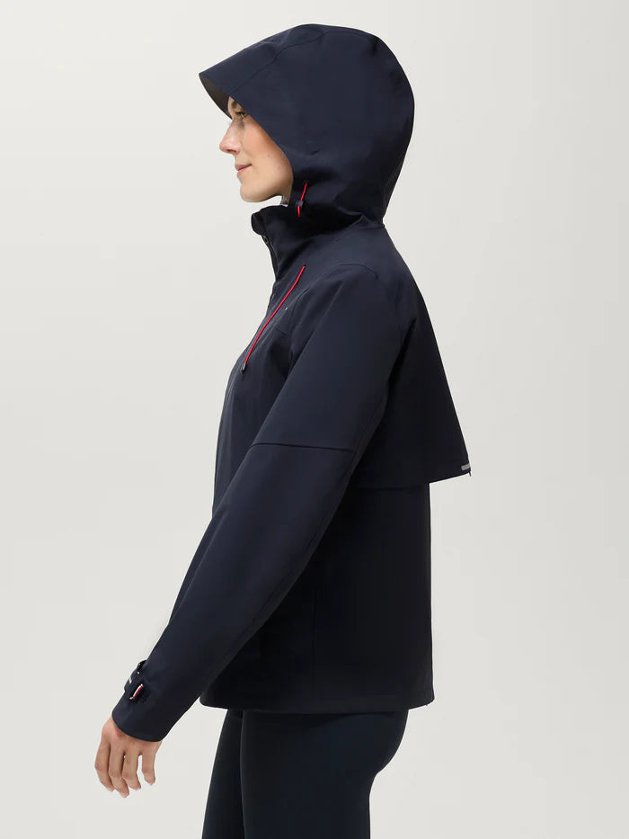 Kurtka przeciwdeszczowa Tommy Hilfiger Upland Airbag Compatible Desert Sky