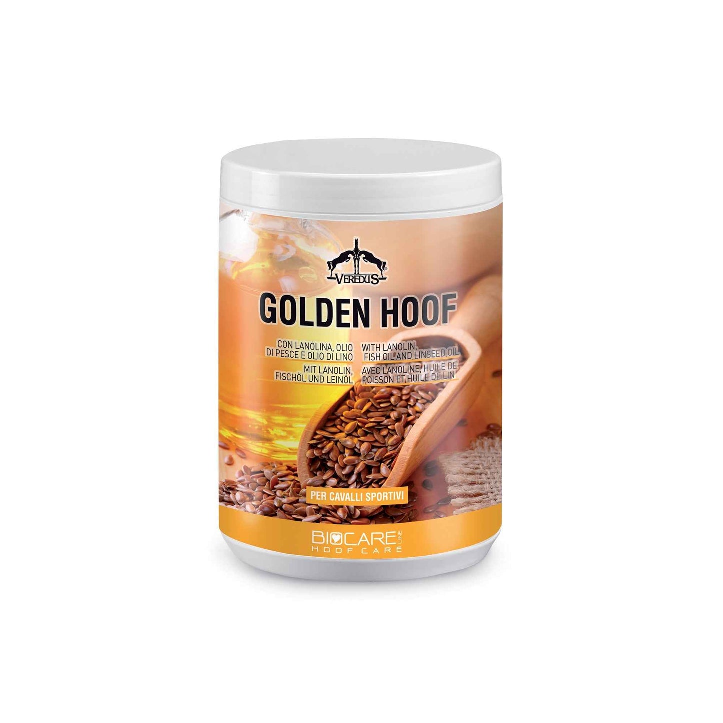 Veredus Golden Hoof to smar do kopyt na bazie lanoliny 1000 ml - Cavalo
