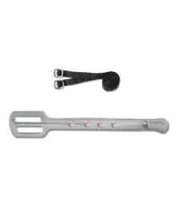 Waldhausen Ostrogi Crystal z paskami white 10mm - Cavalo