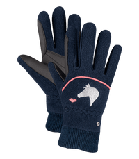 WALDHAUSEN rękawiczki Lucky Giselle Kids nightblue - Cavalo