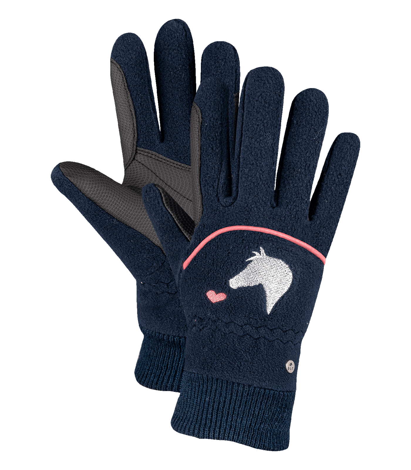 WALDHAUSEN rękawiczki Lucky Giselle Kids nightblue - Cavalo